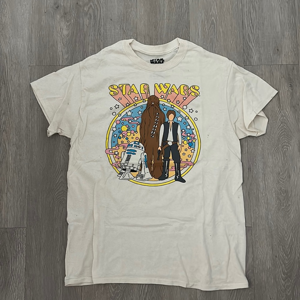 Star Wars 70s retro style tshirt size medium unisex